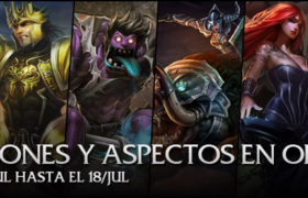 Campeones y aspectos en oferta del 15 al 18 de julio