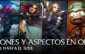 Campeones y aspectos en oferta del 8 al 11 de julio