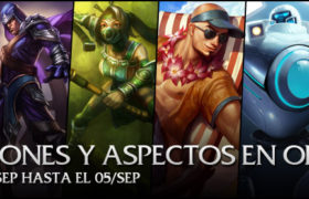 Campeones y aspectos en oferta del 2 al 5 de septiembre