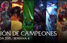 [Actualizado] Rotación de Campeones Pretemporada 2015 Semana 4